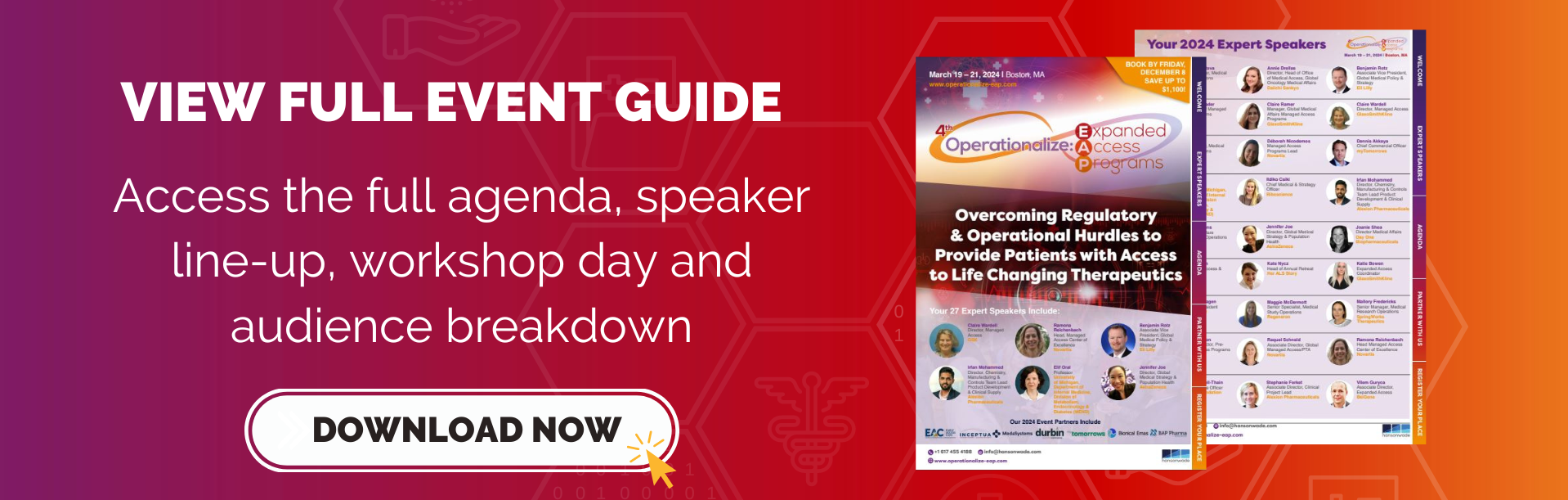 Download the Operationalise: Early Access Programs Summit - Event Guide Brochure